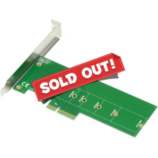 M.2 NGFF M Key SSD to PCIe PCI Express 3.0 Host Adapter Card x4 Lane